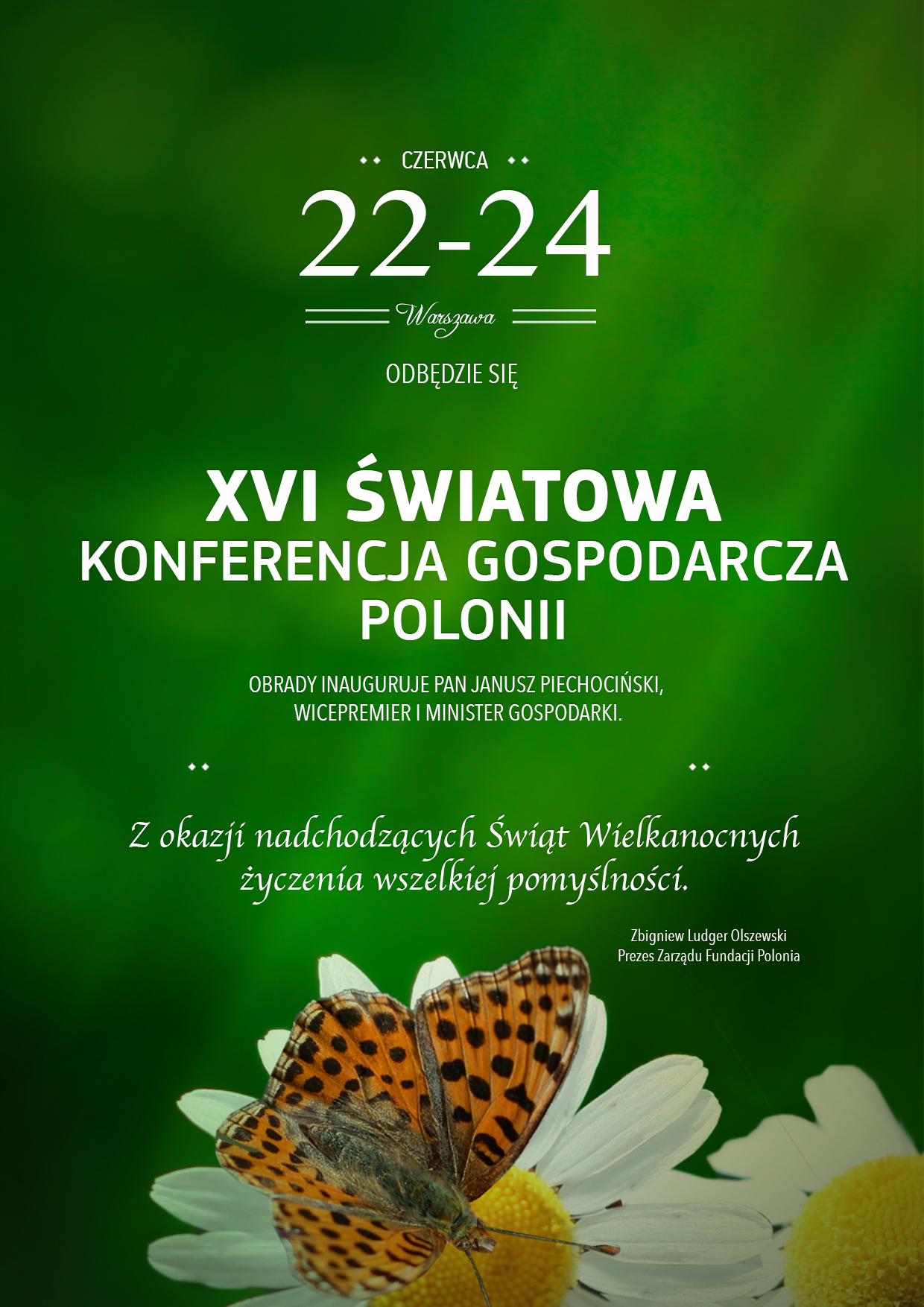 XVI Światowa  Konferencja Gospodarcza Polonii 